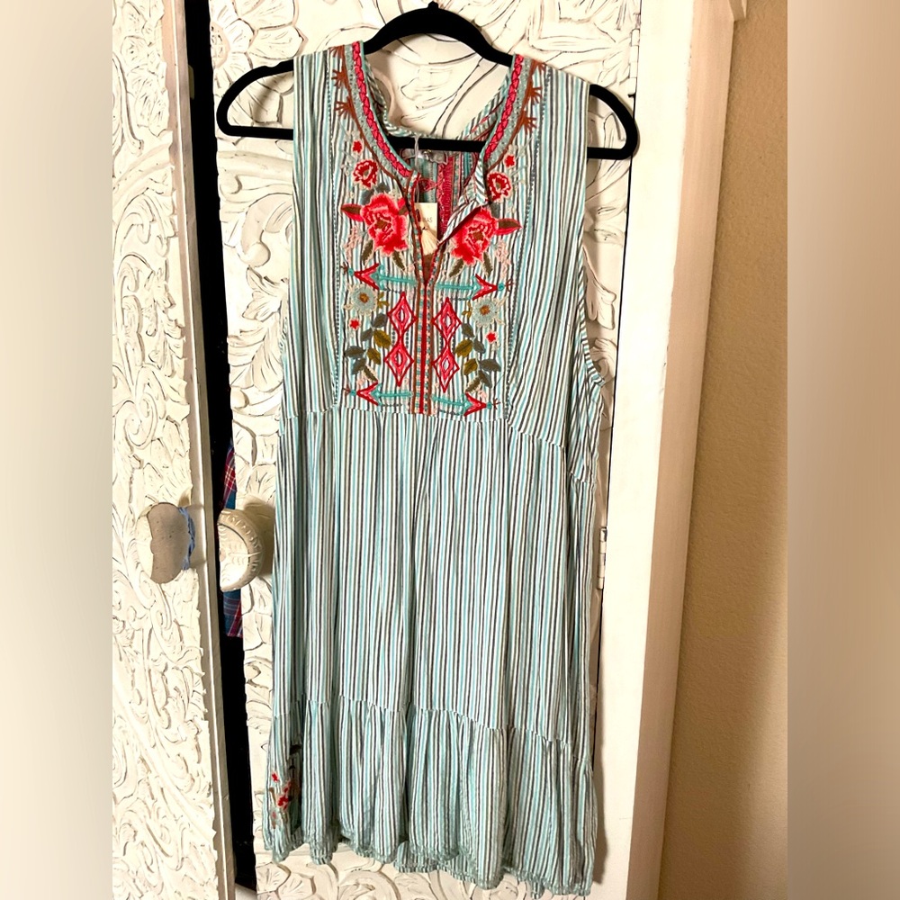 Johnny Was  NWT Dress XL